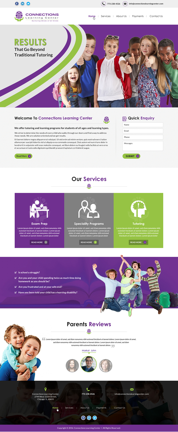 Web Design by Sbss for this project | Design #11471699
