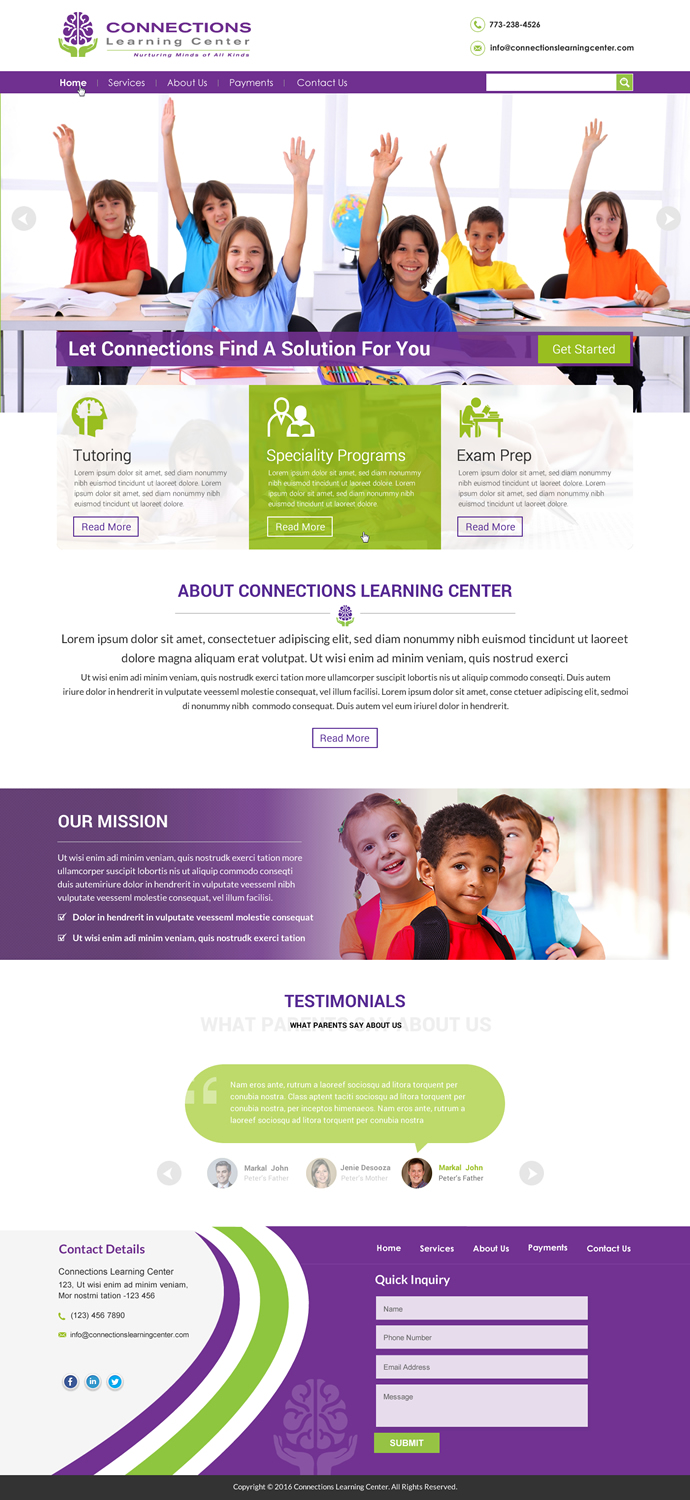 Web Design by Sbss for this project | Design #11481375