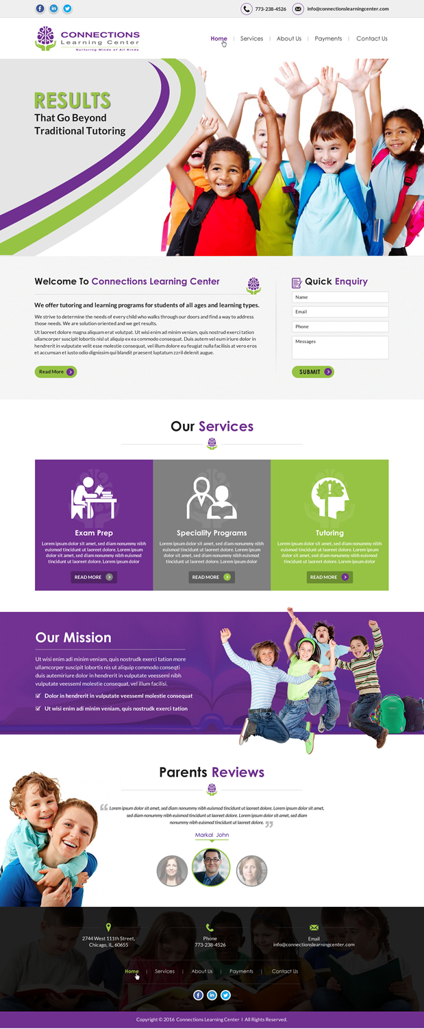 Web Design by Sbss for this project | Design #11481376