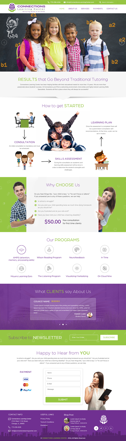 Web Design by rightway for this project | Design #11476893