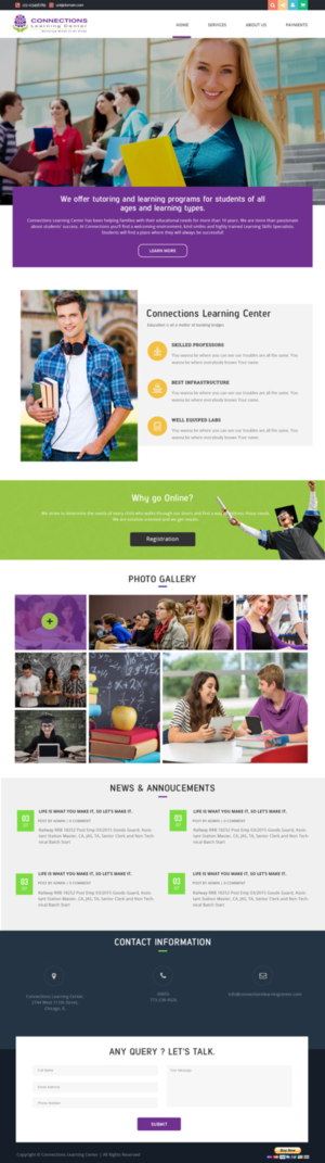 Web Design by Xclusive Designer for this project | Design #11470975