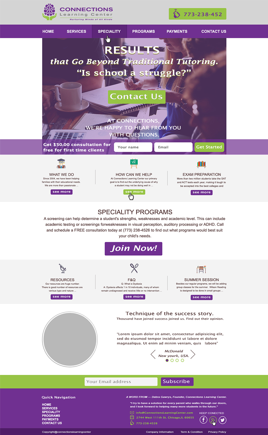Diseño Web por usariat para este proyecto | Diseño #11483802