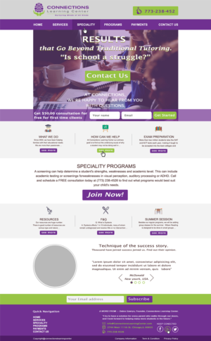 Web Design by usariat for this project | Design #11483802