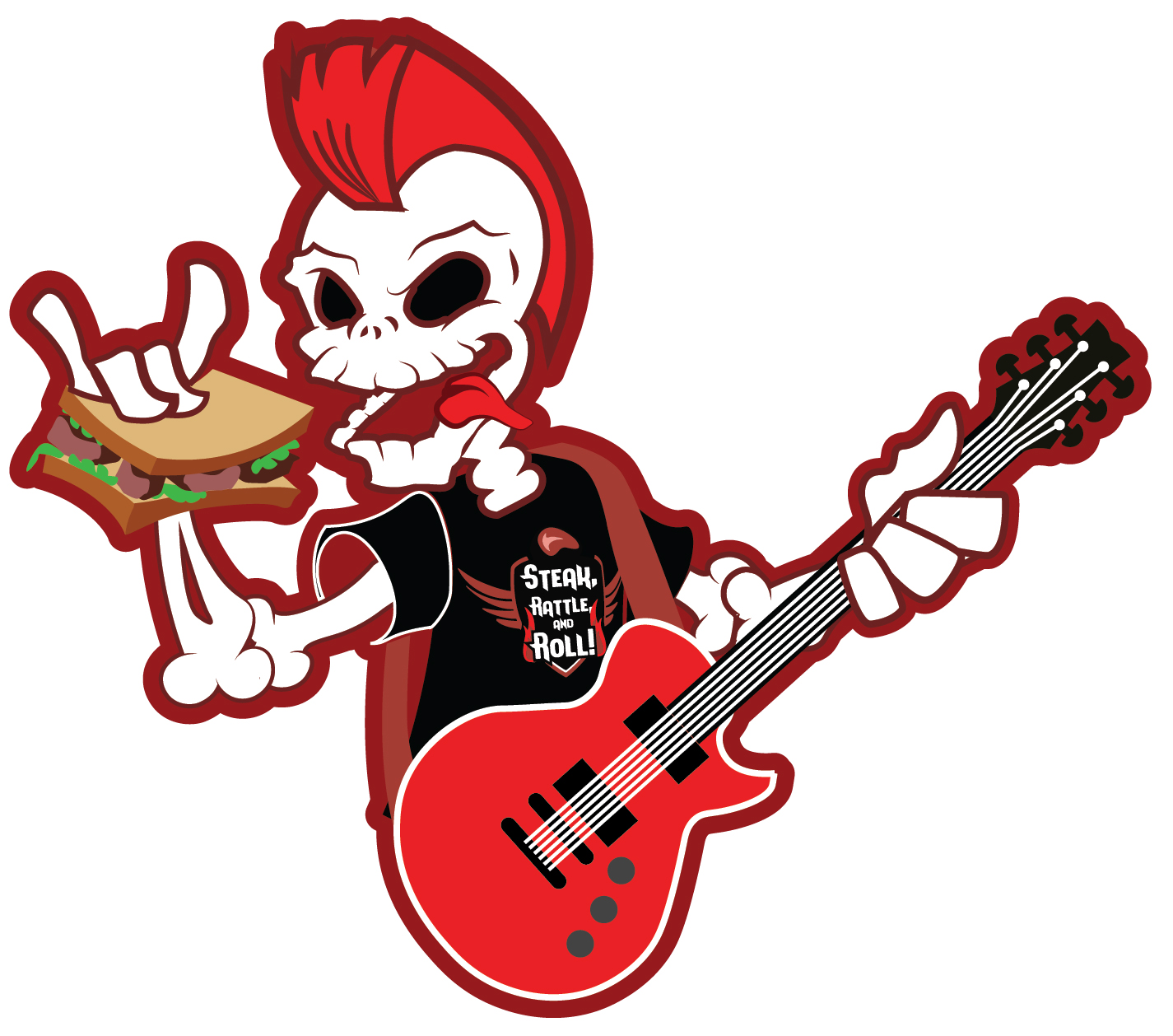 Mascot Design by Ivan Chairez for Next Level Food Services, LLC | Design #11490452