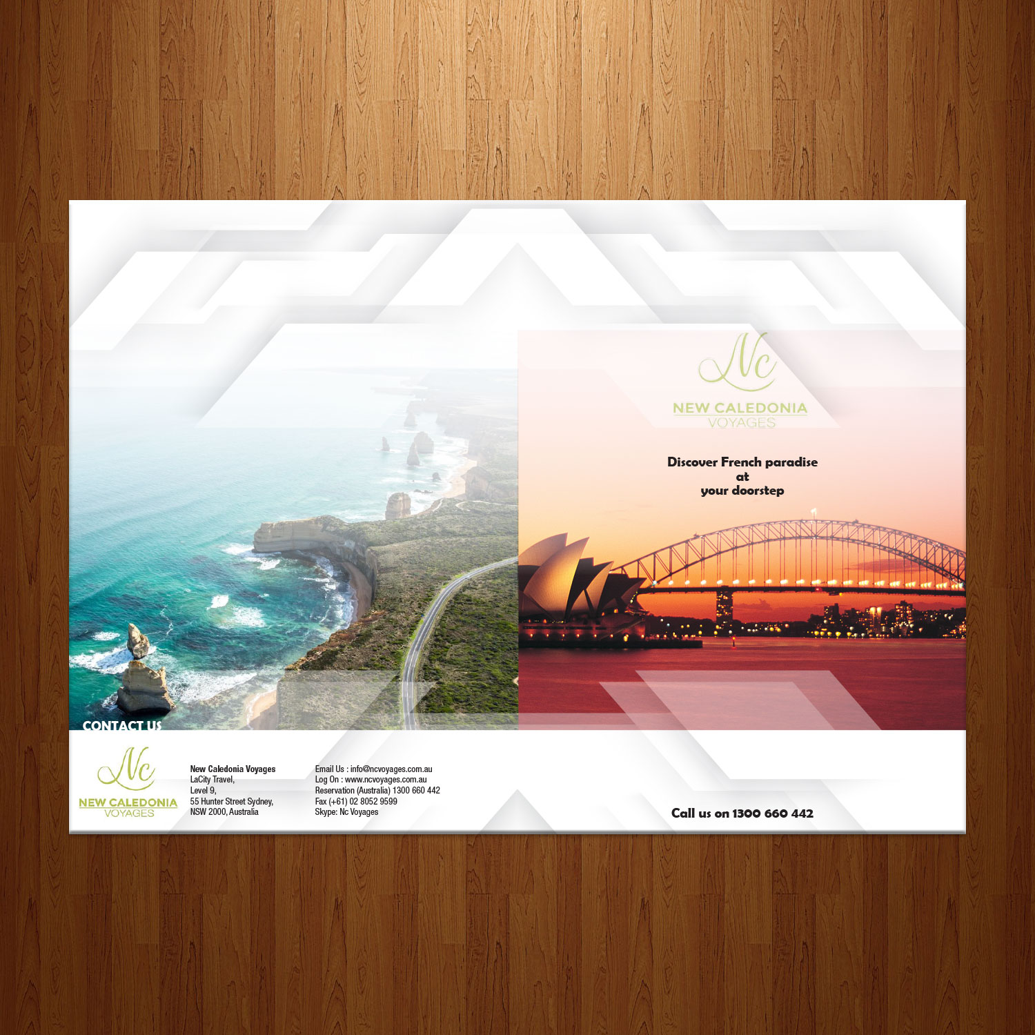 Design de Brochure par theblueart pour LaCity Travel Australia | Design #11477065