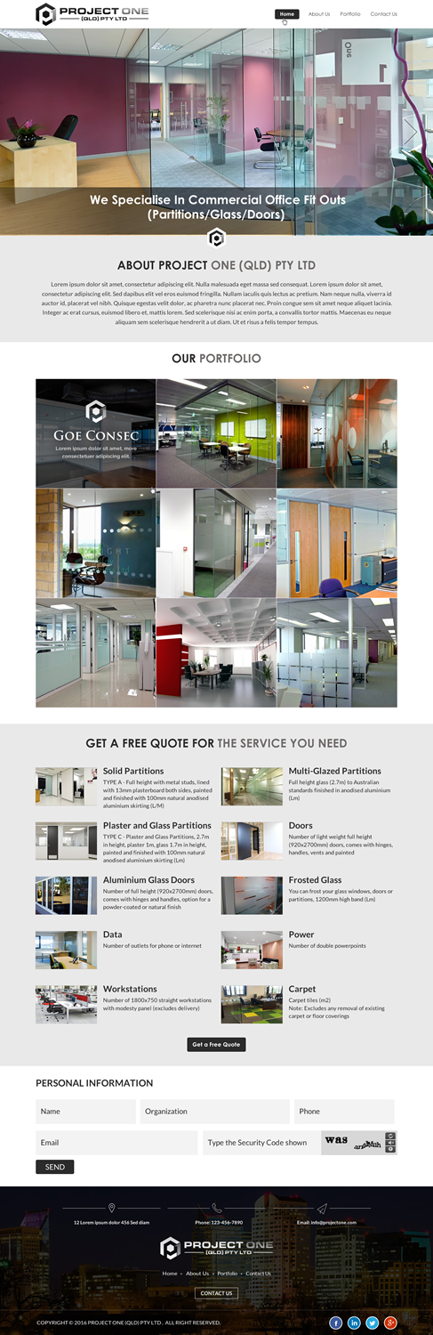Web Design by Sbss for this project | Design #11483088