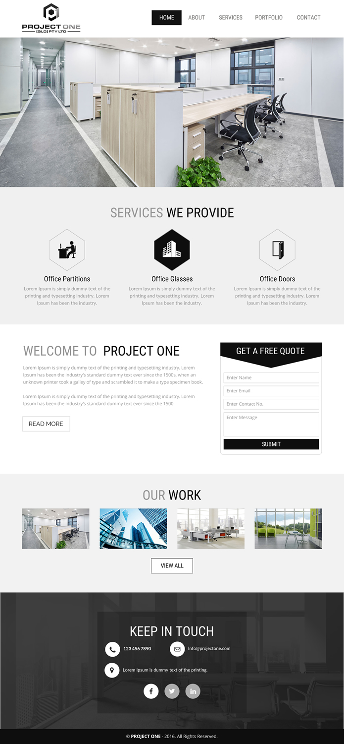 Diseño Web por rightway para este proyecto | Diseño #11480595
