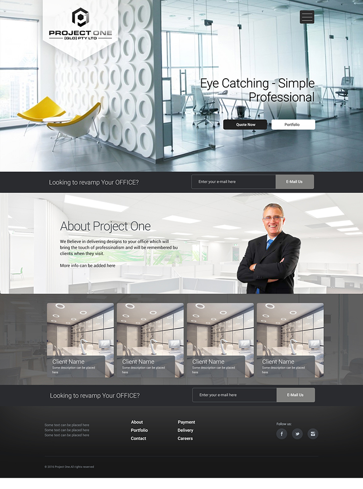 Web Design by creationz2011 for this project | Design #11562229