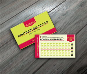 Visitenkarten-Design von Hida Aja™ für Boutique Espresso | Design: #2334410