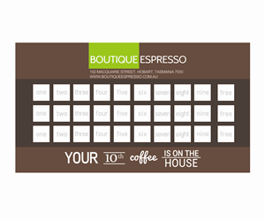 Business Card Design by ceruleanfox for Boutique Espresso | Design #2332990