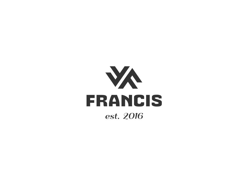 Logo Design by Mirela78 for Francis Apparel  | Design #11482557