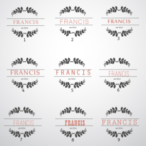 Diseño de Logo por Daniyal para Francis Apparel  | Diseño: #11476018