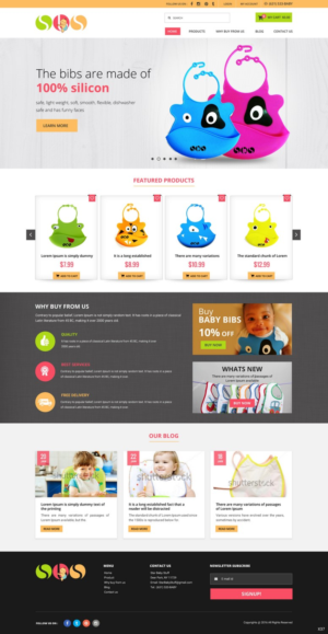 Diseño Web por pb para StarBabyStuff | Diseño: #11481719