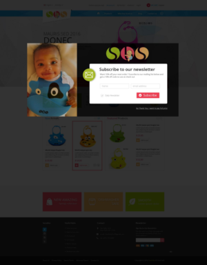 Diseño Web por pb para StarBabyStuff | Diseño: #11481724