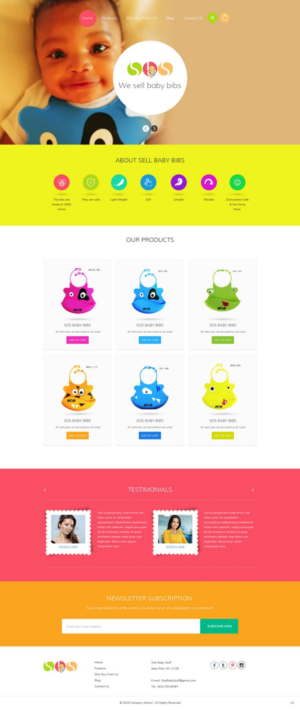 Web Design by pb for StarBabyStuff | Design: #11490369