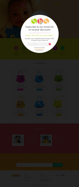 Web Design by pb for StarBabyStuff | Design: #11490370