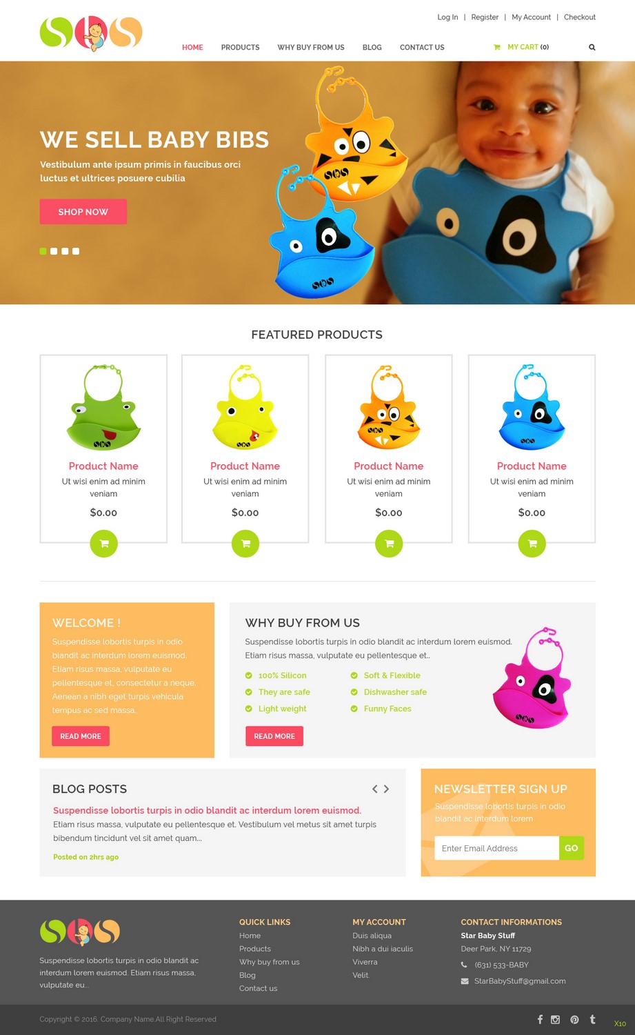 Web-Design von pb für StarBabyStuff | Design #11490371