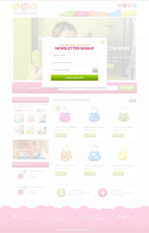 Diseño Web por pb para StarBabyStuff | Diseño: #11507609