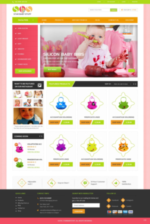 Diseño Web por pb para StarBabyStuff | Diseño: #11507611