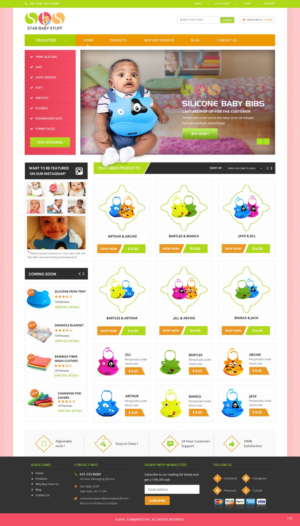 Web Design by pb for StarBabyStuff | Design: #11671247