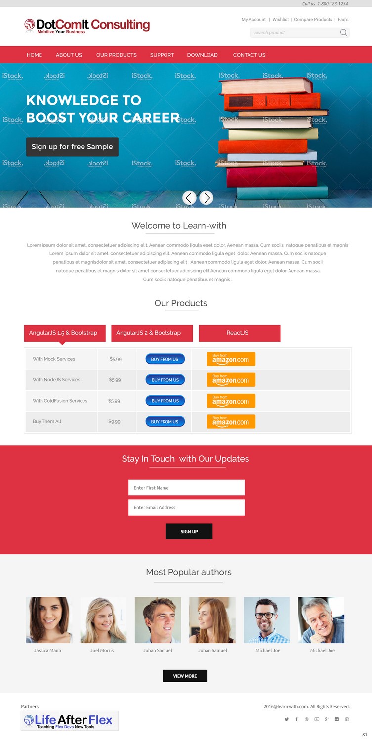 Web Design by pb for DotComIt | Design #11481674