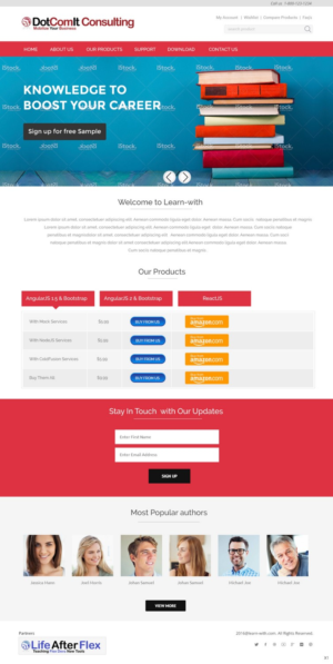 Web Design by pb for DotComIt | Design: #11481674