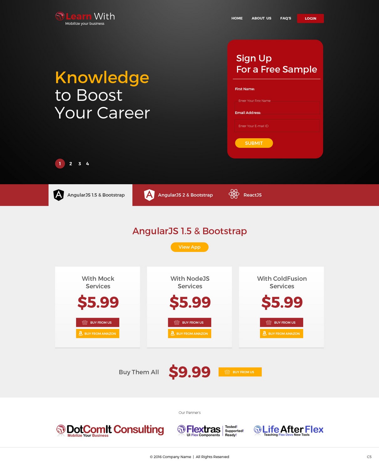 Web Design by pb for DotComIt | Design #11530208