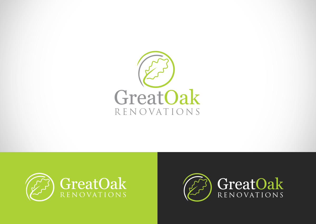 Diseño de Logo por Maher Sh para Great Oak Renovations | Diseño #11509348