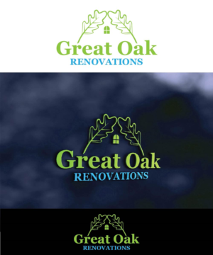 Logo Design by joliau for Great Oak Renovations | Design: #11492925