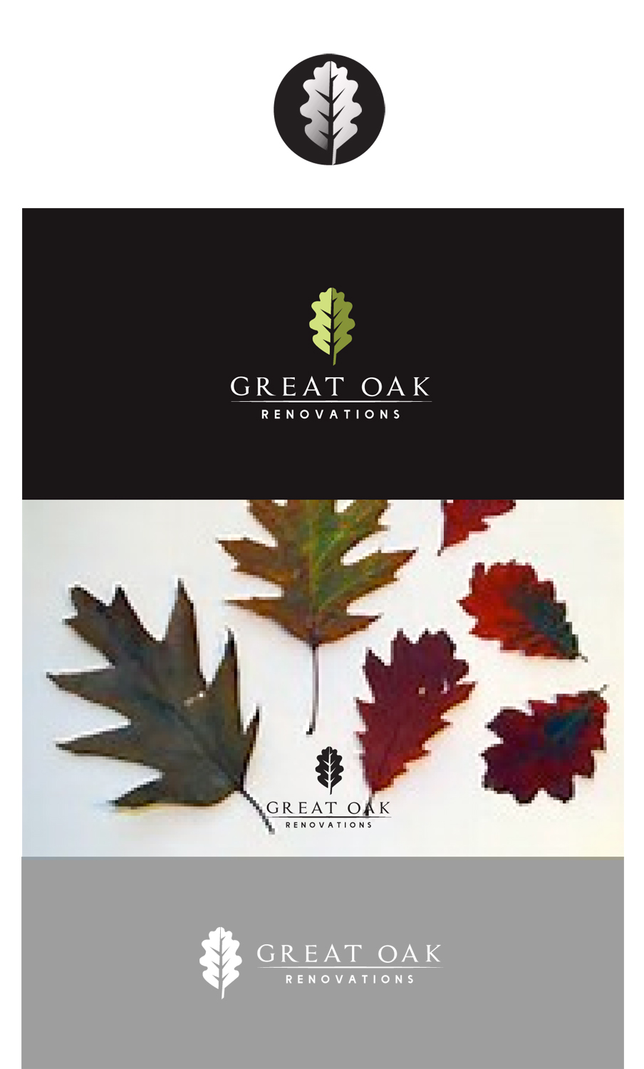 Diseño de Logo por CanDoDesign para Great Oak Renovations | Diseño #11514276