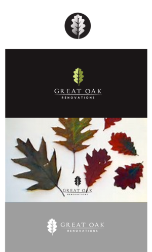 Logo Design by CanDoDesign for Great Oak Renovations | Design: #11514276