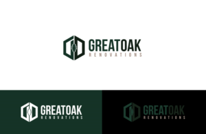 Logo Design by GLDesigns for Great Oak Renovations | Design: #11484938