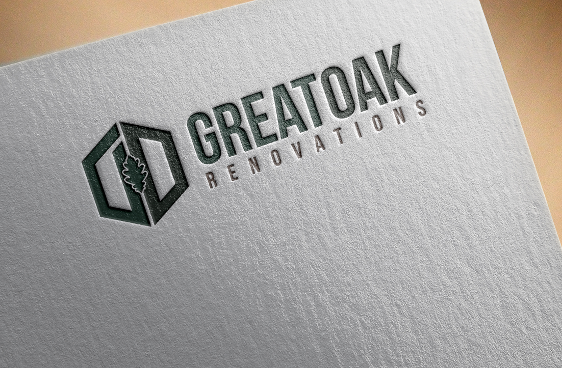 Logo Design by GLDesigns for Great Oak Renovations | Design #11484939