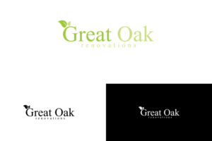 Diseño de Logo por Ather Ali Khan para Great Oak Renovations | Diseño: #11496845
