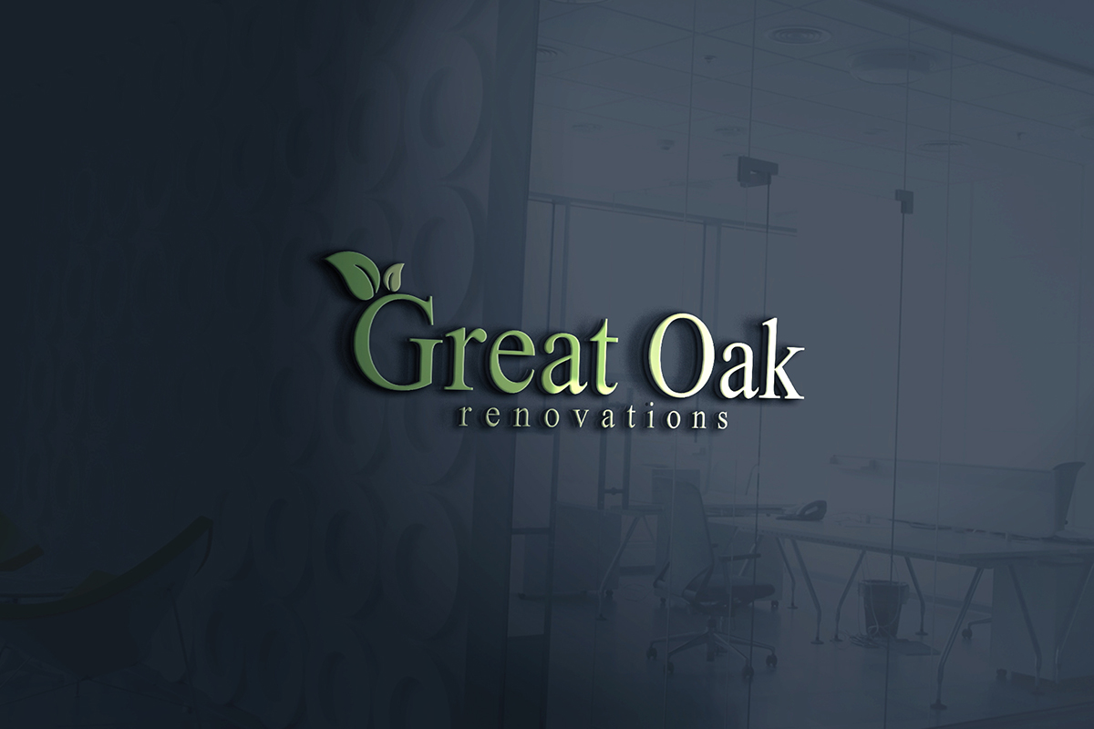 Diseño de Logo por Ather Ali Khan para Great Oak Renovations | Diseño #11496846