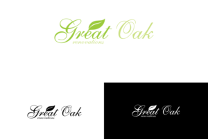 Diseño de Logo por Ather Ali Khan para Great Oak Renovations | Diseño: #11496965