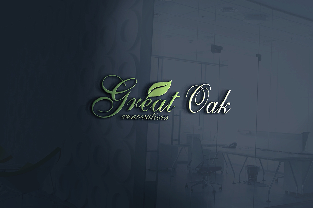 Logo Design by Ather Ali Khan for Great Oak Renovations | Design #11496967