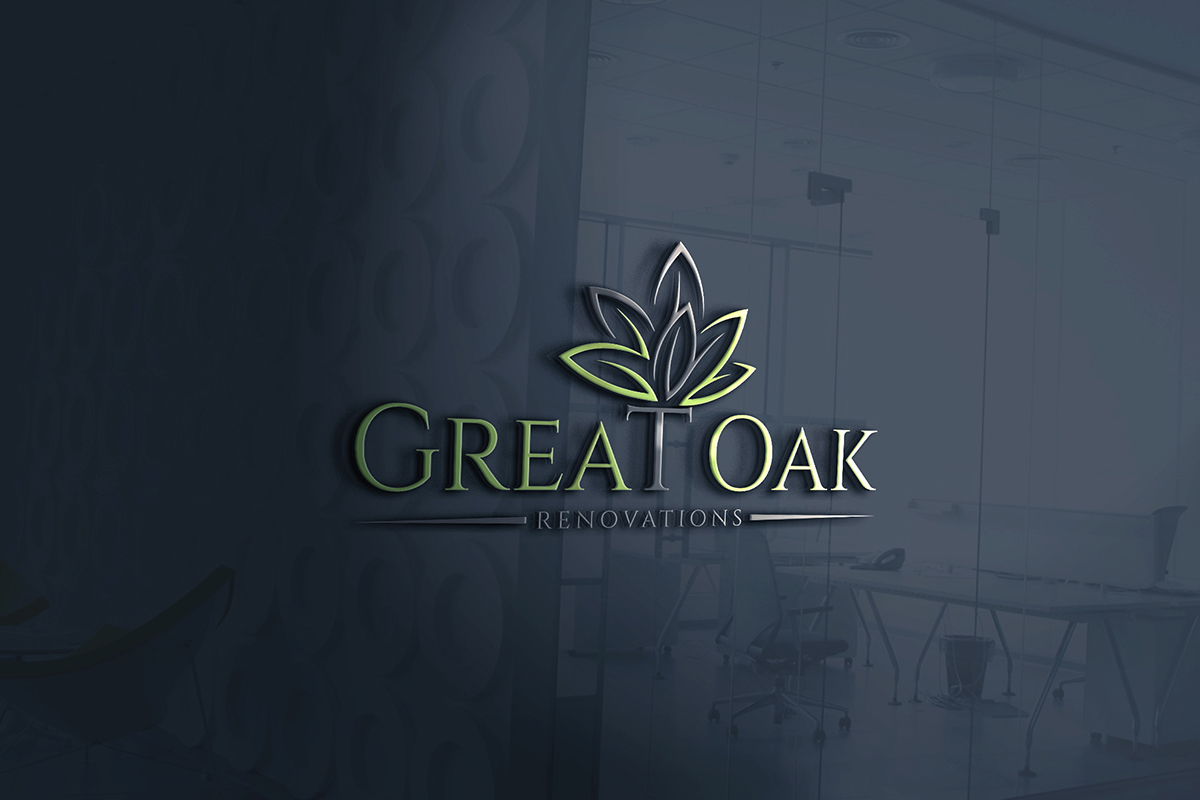 Logo Design by Ather Ali Khan for Great Oak Renovations | Design #11497102