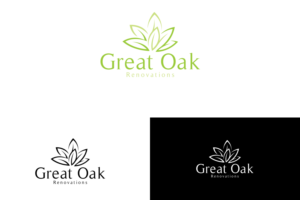 Diseño de Logo por Ather Ali Khan para Great Oak Renovations | Diseño: #11498153