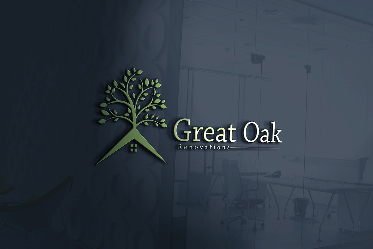 Logo Design by Ather Ali Khan for Great Oak Renovations | Design #11498336