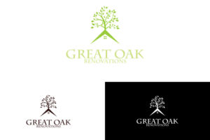 Diseño de Logo por Ather Ali Khan para Great Oak Renovations | Diseño: #11498863