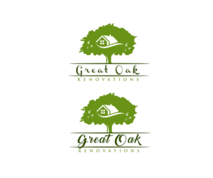 Diseño de Logo por pixelgrapix para Great Oak Renovations | Diseño: #11508161
