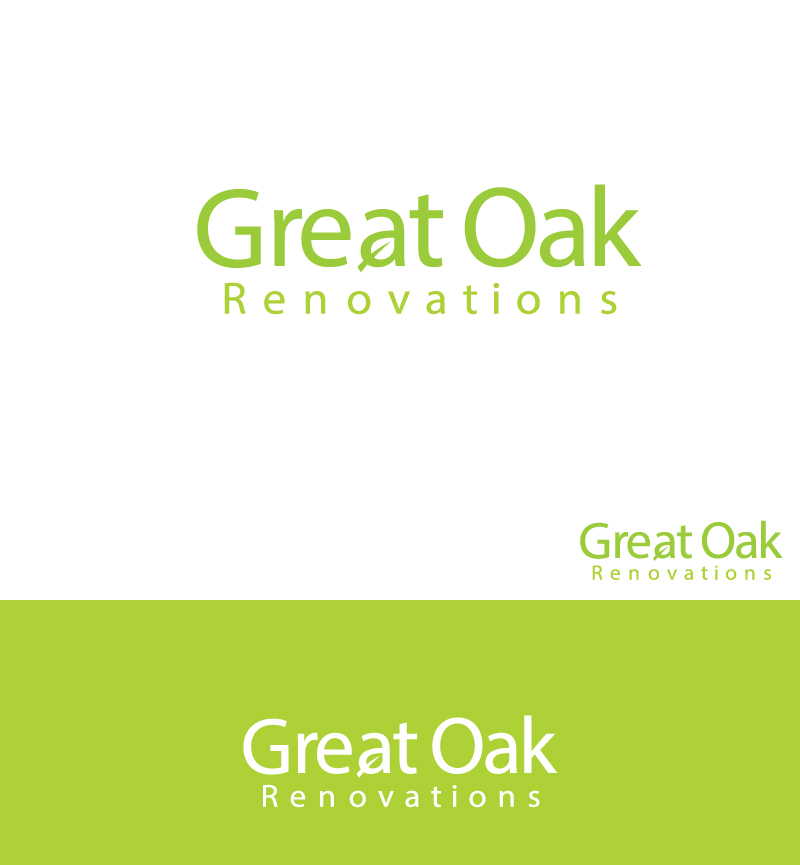 Logo-Design von creativewave für Great Oak Renovations | Design #11525442