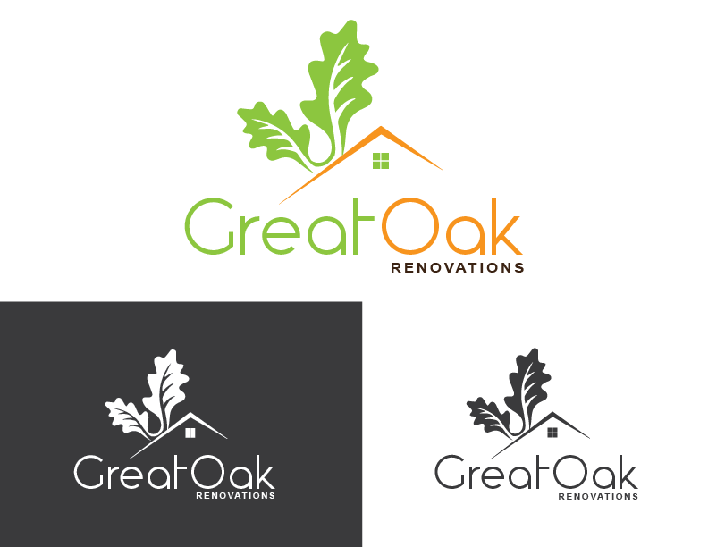 Diseño de Logo por Milicica para Great Oak Renovations | Diseño #11487436