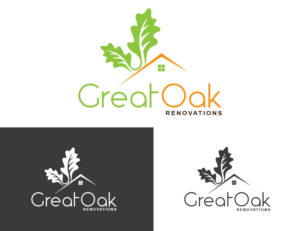 Diseño de Logo por Milicica para Great Oak Renovations | Diseño: #11487436