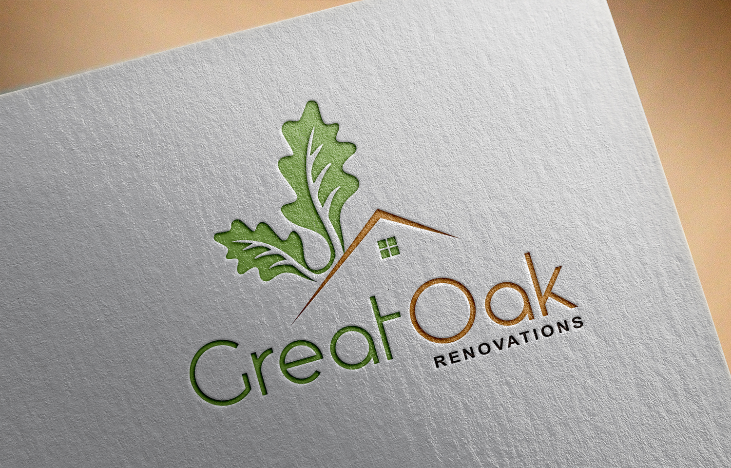 Logo Design by Milicica for Great Oak Renovations | Design #11487474