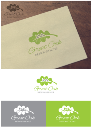 Logo Design by goranvisnjic82 for Great Oak Renovations | Design #11484929