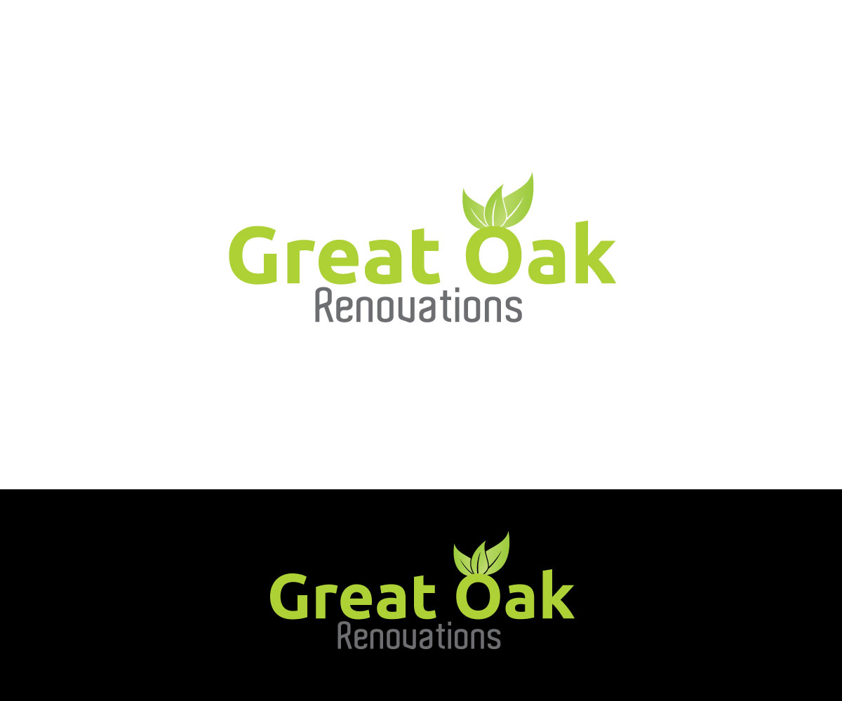 Logo Design by sonym for Great Oak Renovations | Design #11519065