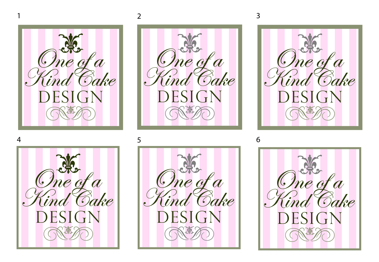 Diseño Con Ícono por Dyal Design para One of a Kind Cake Design | Diseño #484314