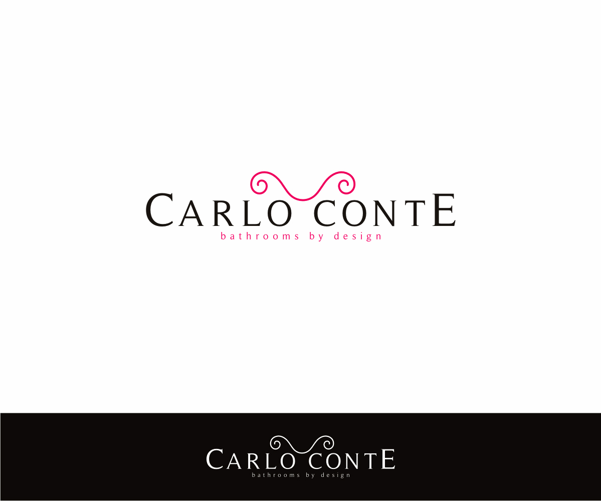 Diseño de Logo por SMG para Carlo Conte Bathrooms By Design | Diseño #11507973